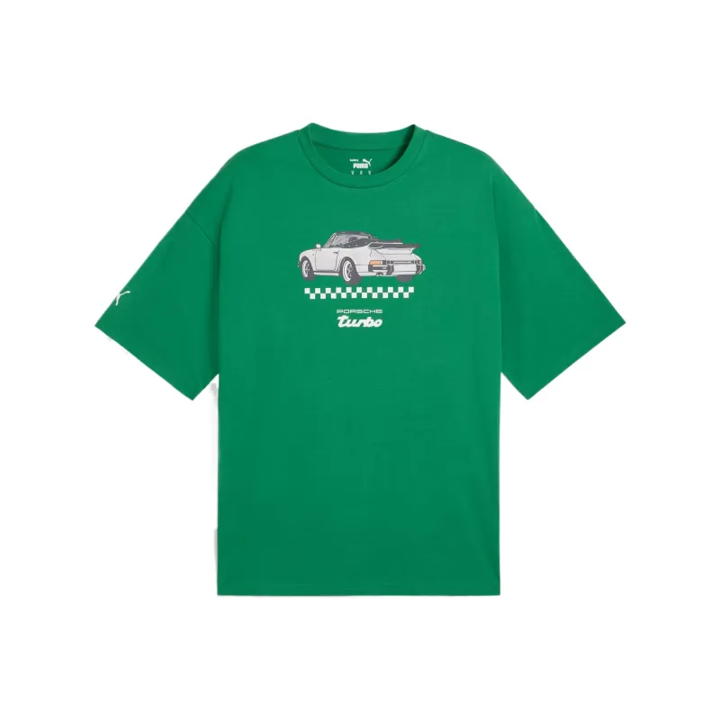 PUMA Porsche Legacygraphic T Shirt Men's Green-0