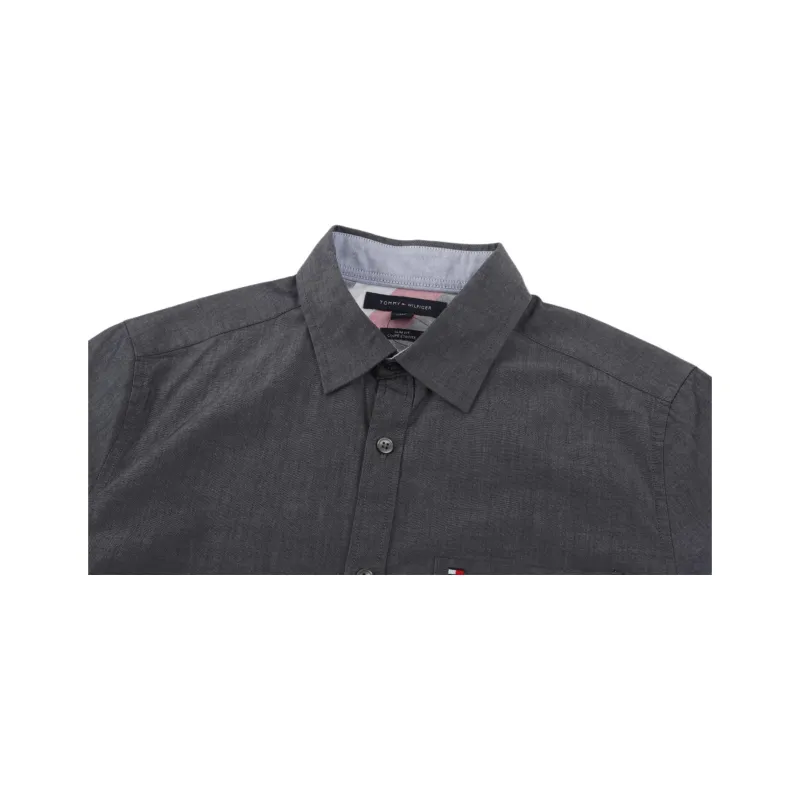 Tommy Hilfiger Shirts Men Dark Gray-2