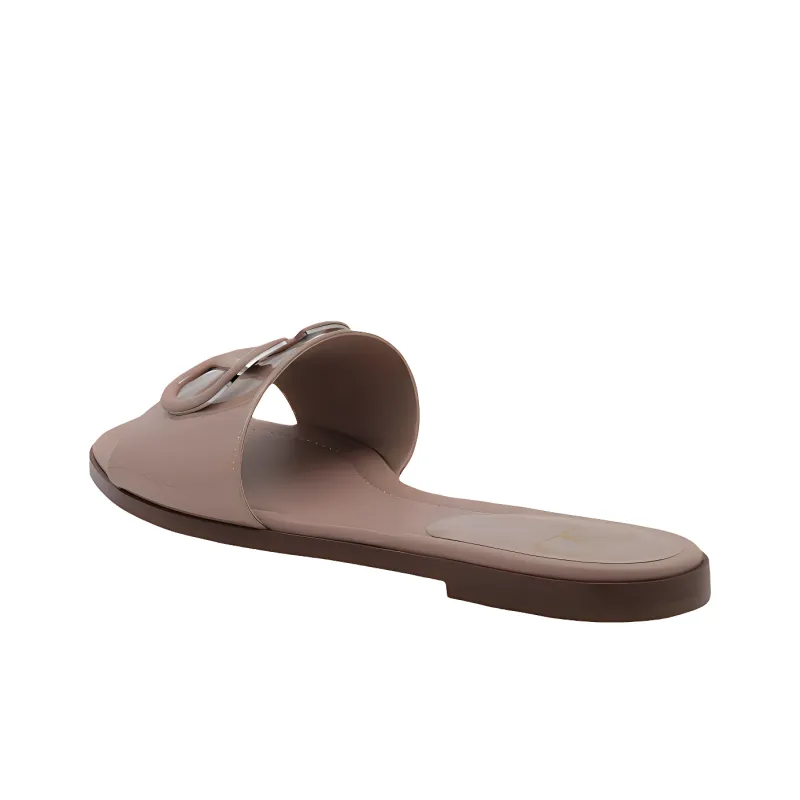 Valentino GARAVANI Slide Slippers Women's Dusty Pink-2