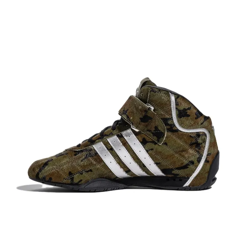 THUG CLUB x Adidas Originals ADIRACER Anti Slip Wear Resistant High Top Training Shoes Unisex Green-2