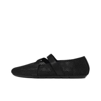 ZARA Casual Single Shoes 0.5cm Women's Black