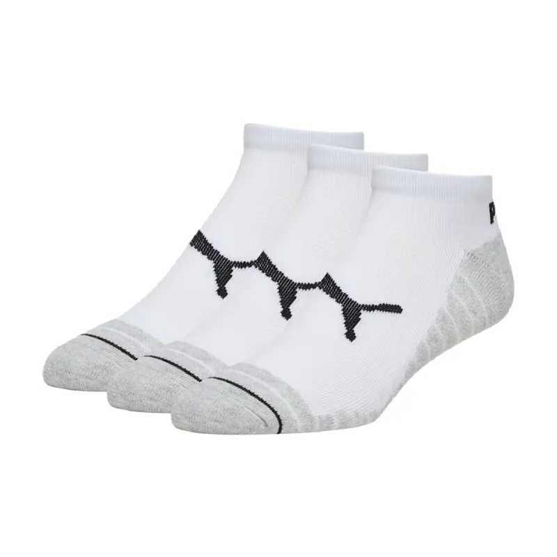 PUMA Select Ankle Socks Men's 3 Pack White-0