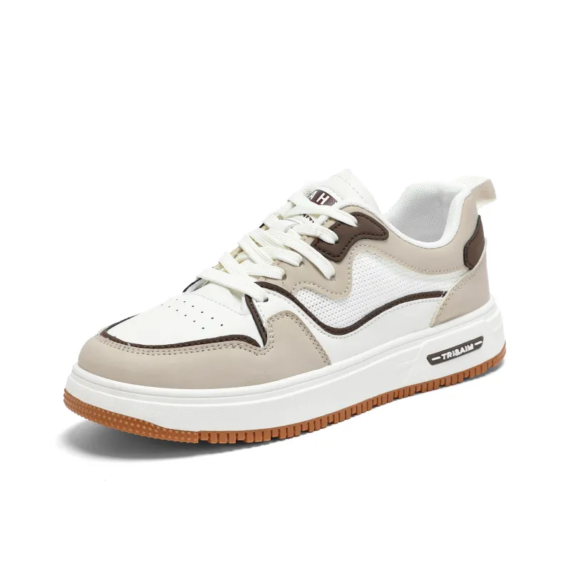 TEXWOOD Slip-Resistant Cushioning Abrasion-Resistant Low-Top Skateboard Shoes Men's-8