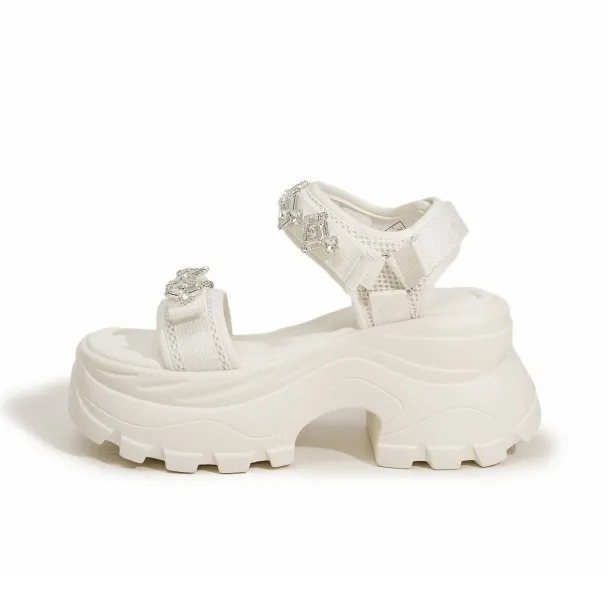 Milan Love Song One Strap Sandals 8.5cm Women's-7