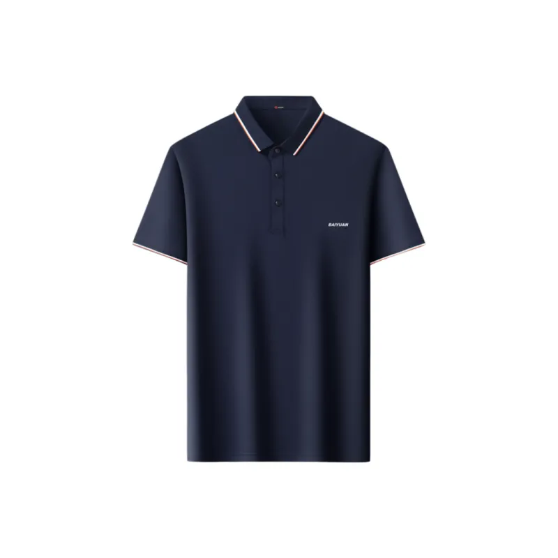 BaiYuan Trousers Polo Shirt Unisex-12