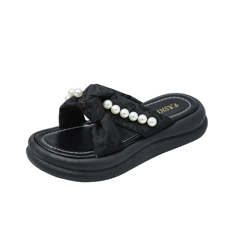 WUJI Slip Resistant Abrasion Resistant Slide Slippers Women's-5