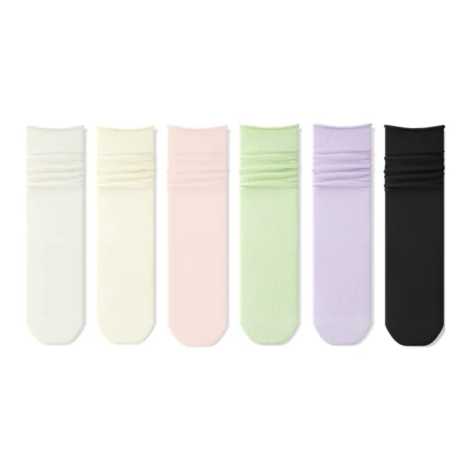 B&C.Room Knee High Socks Women's 6 Pack-17