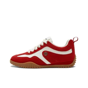 NINE WEST Low Top Casual Shoes Women's Red/White