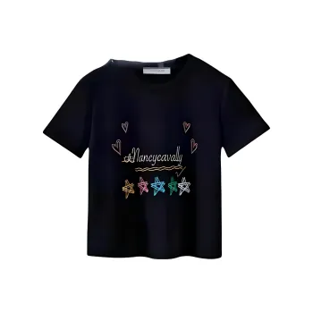 ABCMININ T-Shirts Women's Black