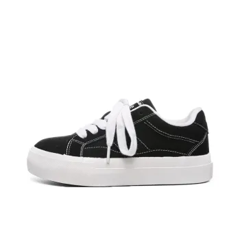 Ordifen Low Top Canvas Shoes Women's Black
