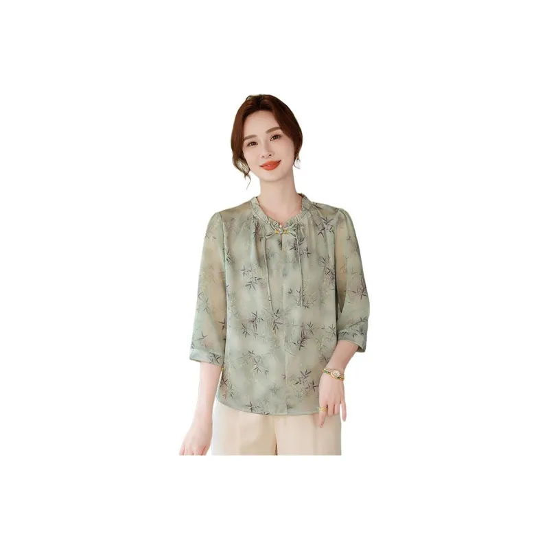PIERRE CARDIN Chiffon Shirt Women's-4
