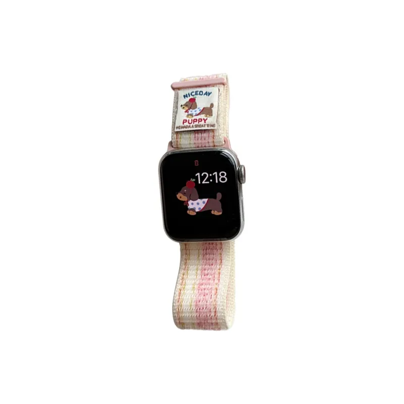 Akkerds Apple Compatibility Watch Band 180mm 45 Watch Dial Nylon Material-6