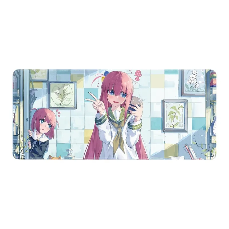DANYIN Extra Large Bocchi The Rock! Bocchi Chan Computer Keyboard Pad Men's Anime Gaming Mouse Pad Desk Mat Mouse Pads-39