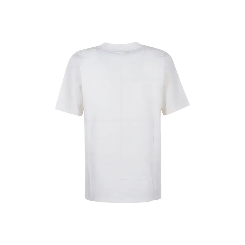 FENDI Monogram Detailed Crewneck T Shirt-1