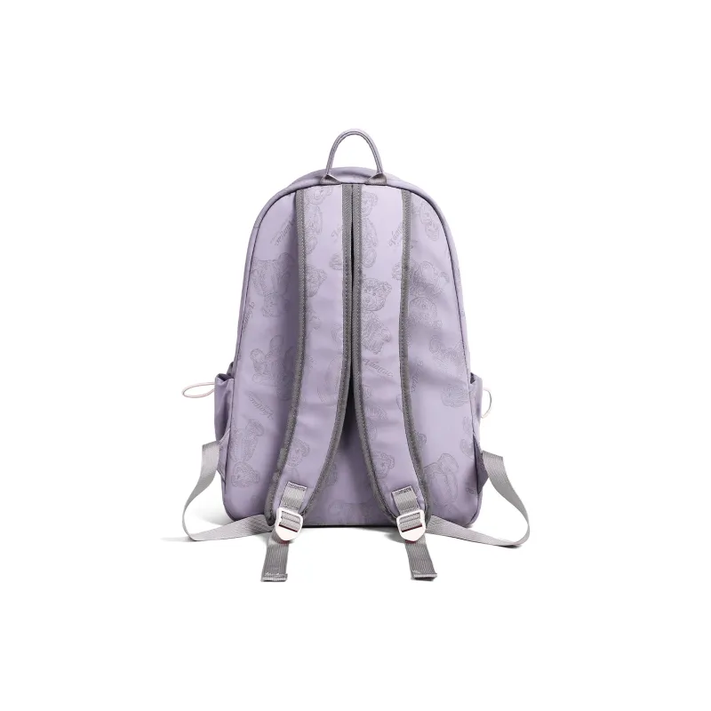 C°BANNER Fabric Backpack Tubas Women's Ecru/Purple-7