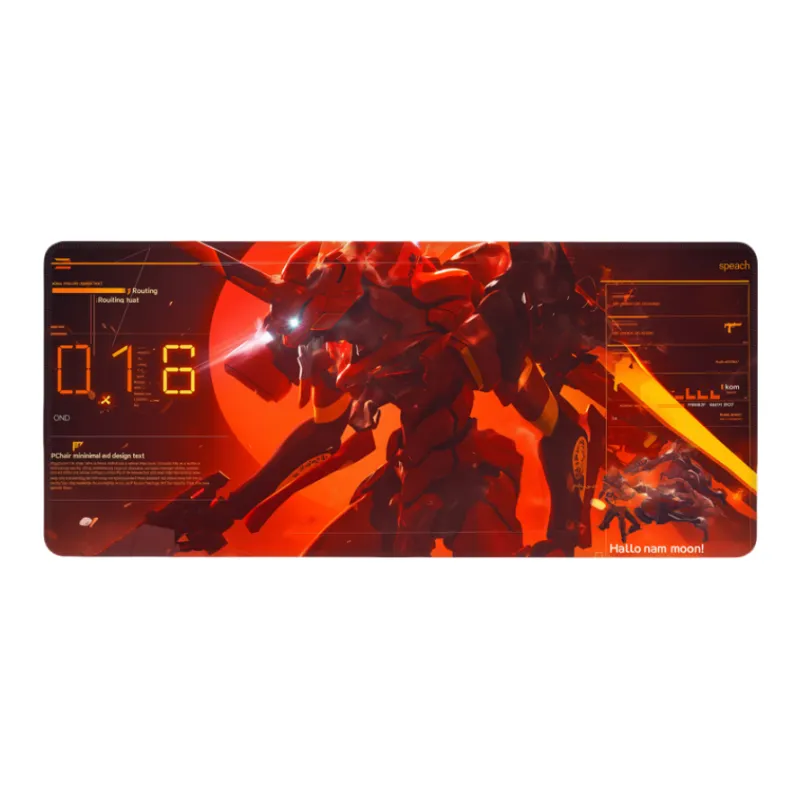 DANYIN Extra Large Evangelion Table Mats EVA Esports Computer Keyboard Pad Men's Thickened Home Mouse Pad Mouse Pads-10