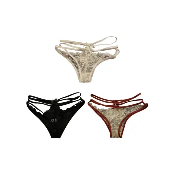 Flowers In Water Underpants Women's 3 Pack
