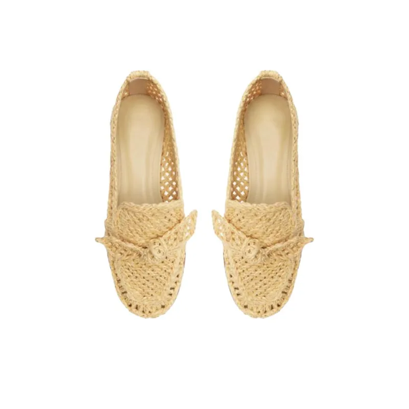 Alexandre Birman Casual Single Shoes Women's Yellow-3