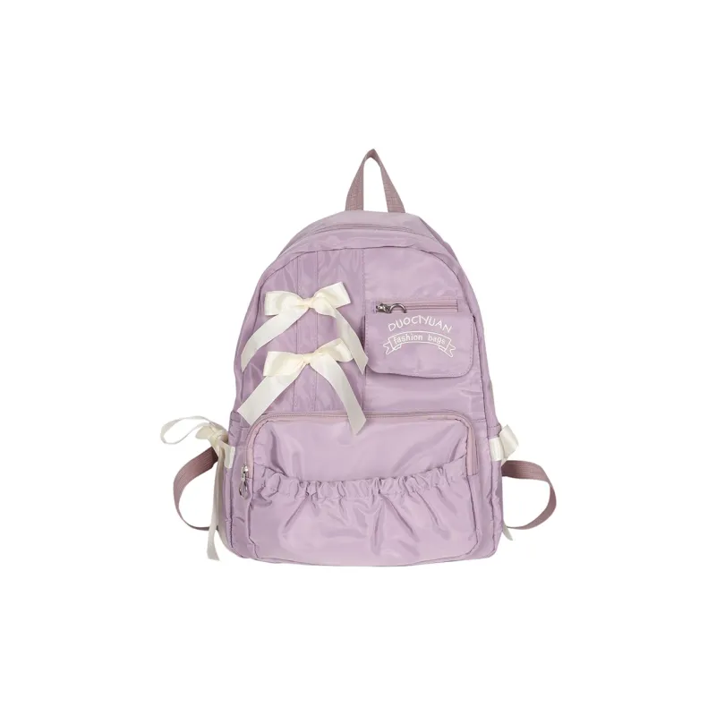 H YXIANG Nylon Backpack Unisex Multicolor-4