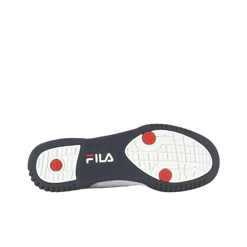 FILA Original Fitness Embossed Logo White Navy Red-3