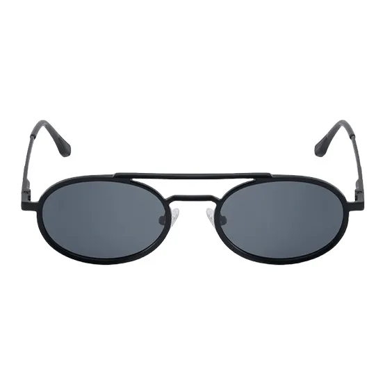 NOME Plastic Metal Oval Sunglasses Unisex-1