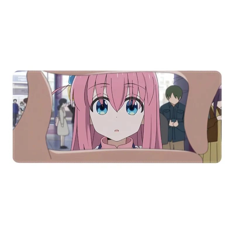 DANYIN Extra Large Bocchi The Rock! Bocchi Chan Computer Keyboard Pad Men's Anime Gaming Mouse Pad Desk Mat Mouse Pads-66