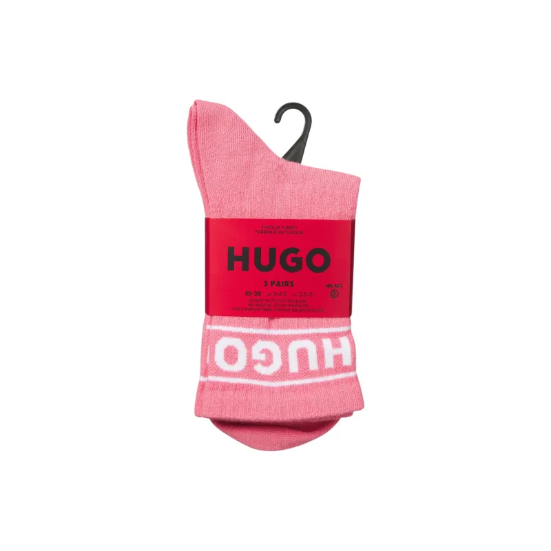 HUGO BOSS Ankle Socks Women's 3 Pack-1