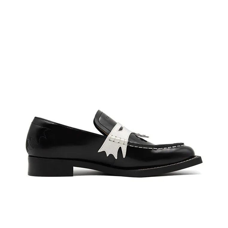 ANCIENT FOSSIL Loafers Unisex Black-2