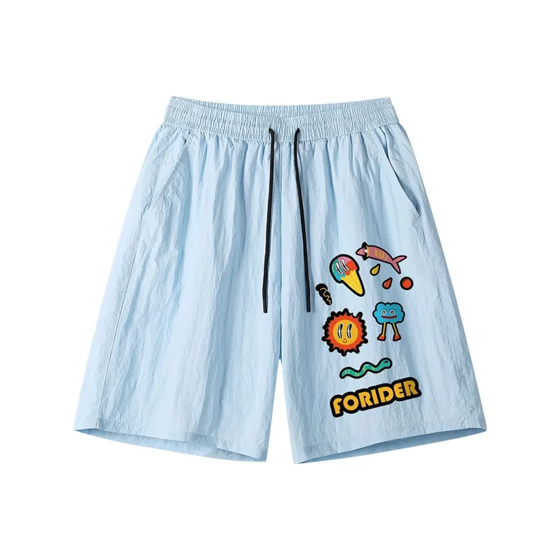 FORIDER Casual Shorts Unisex-8
