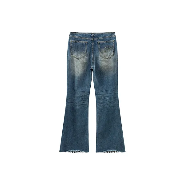 CHUU Jeans Women's Dark Denim Blue-1