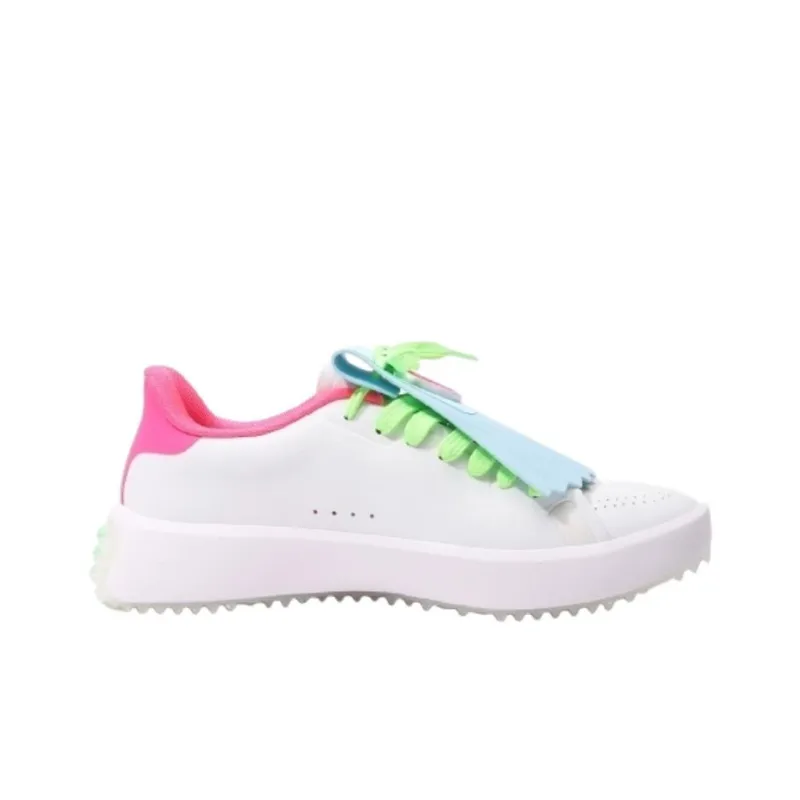 GFORE Slip Resistant, Abrasion Resistant, Waterproof Low Top Golf Shoes Men's White-1