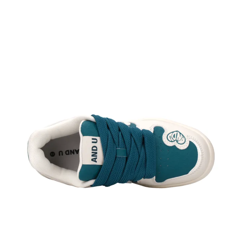 AND U Slip Resistant Cushioning Height Increasing Low Top Skateboard Shoes Unisex-16