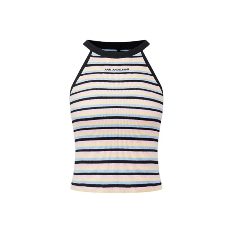 Ann Andelman Tank Tops Women's Pink-0