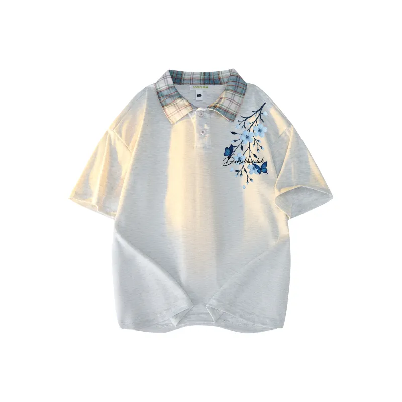 Budding Bear Polo Shirts Unisex-5