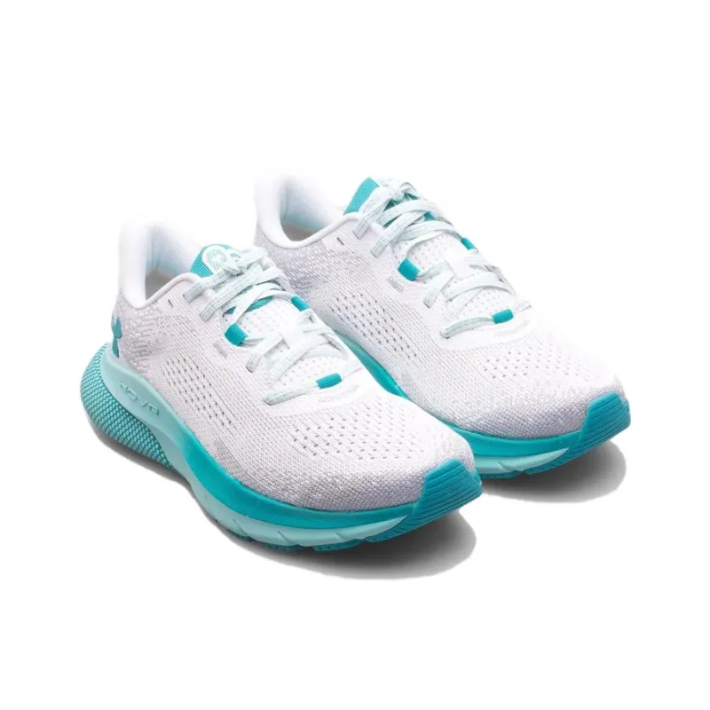 Under Armour Cushioning, Wear Resistant Low Top Training Shoes Women's White Blue-3