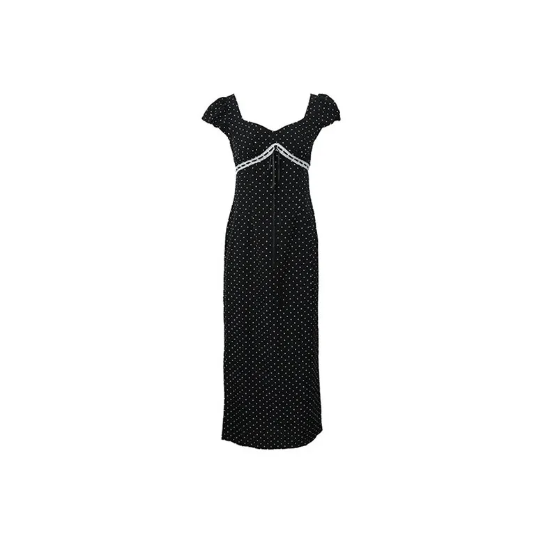 Mu Xiao Xin Short Sleeved Dress Women's-0