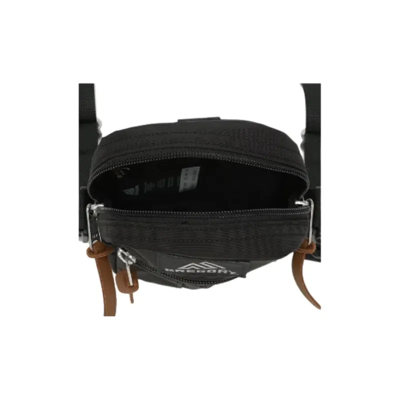 GREGORY Nylon Shoulder Bag, Crossbody Bag Trumpets Unisex Black-6