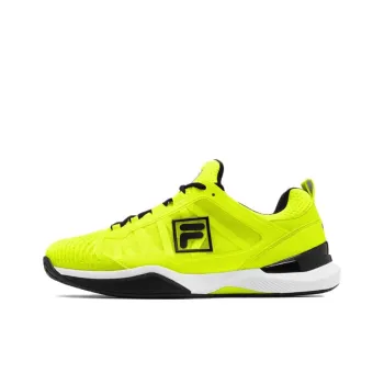 FILA Speedserve Energized Anti Slip Wear Resistant Low Top Tennis Shoes Men's Yellow