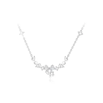 Teddy Bear Collection S 999 Fine Silver Necklaces Women's