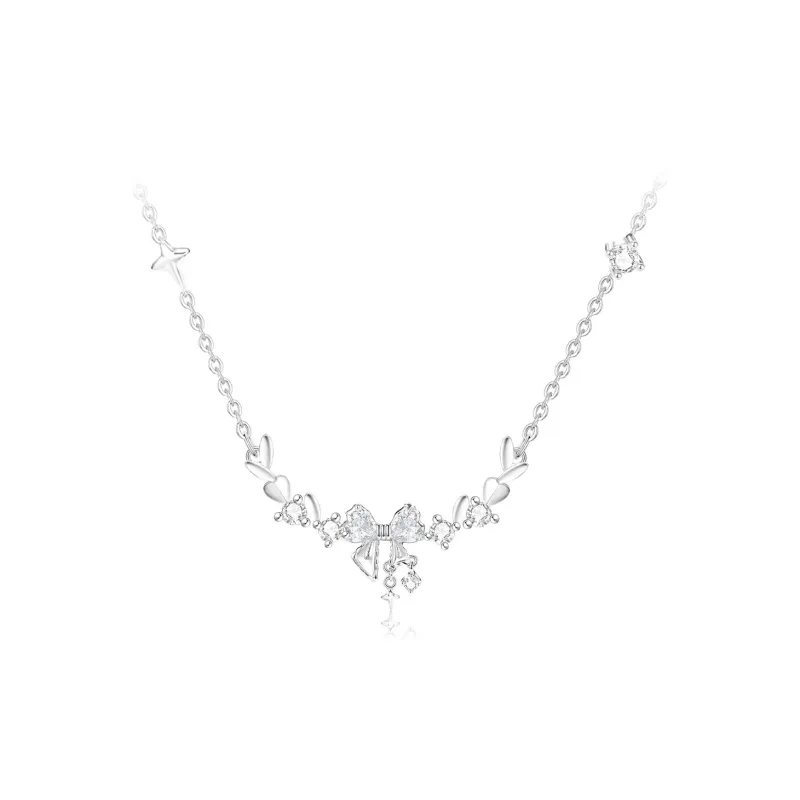 Teddy Bear Collection S 999 Fine Silver Necklaces Women's-0