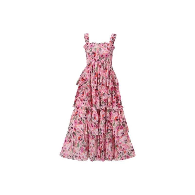 ABBY GODDESS Slip Dress Women's-0
