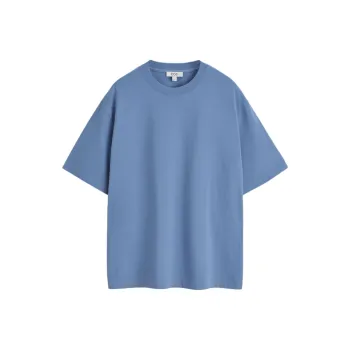 COS T Shirts Men Blue