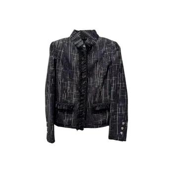 CHANEL 21B Fall Winter Preview Collection Jackets & Coats Women's Black