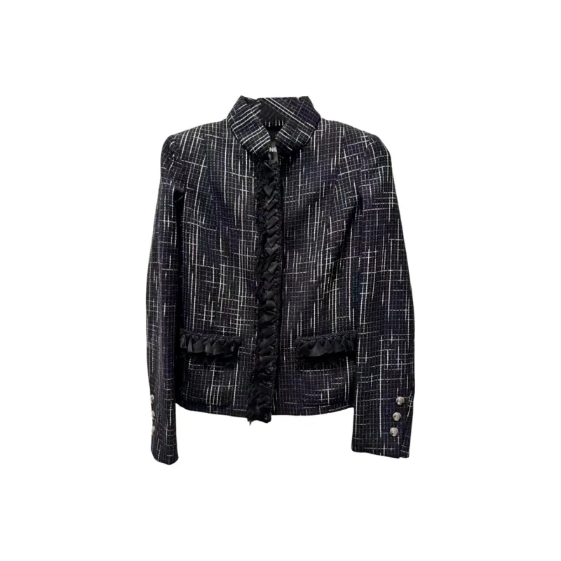 CHANEL 21B Fall Winter Preview Collection Jackets & Coats Women's Black-0
