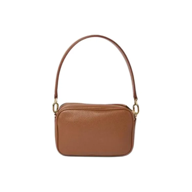 Anine Bing Calfskin Crossbody One Shoulder Handbag Women's Brown-1