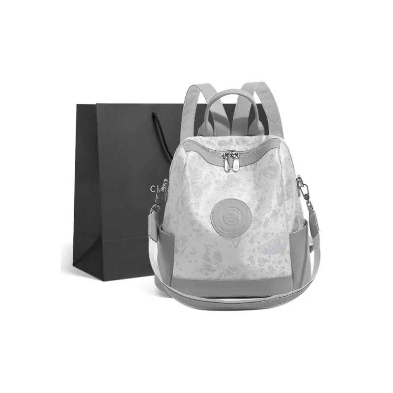 CLEVER& KETCH PU Backpack Women's Gray-6