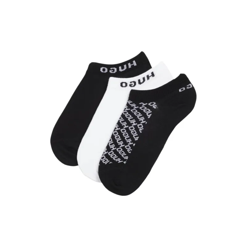 HUGO BOSS Ankle Socks Women's 3 Pack-0