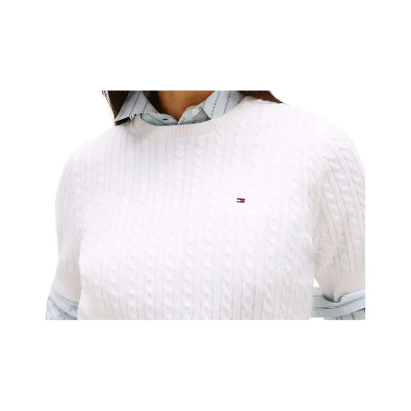 Tommy Hilfiger Sweaters Women's White-4