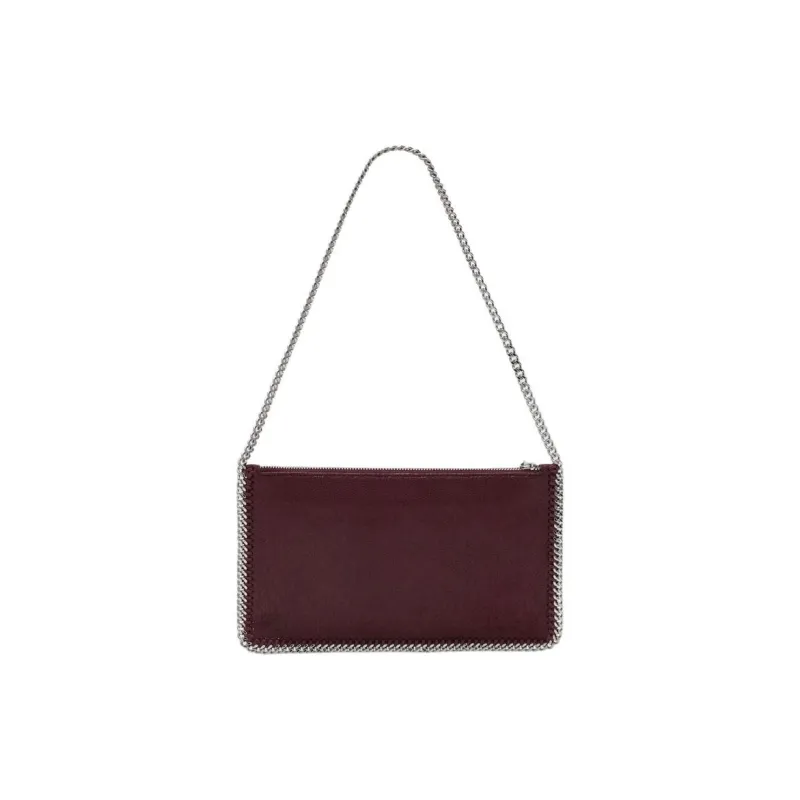 Stella McCartney Falabella Polyester Shoulder Bag Women's Burgundy-2