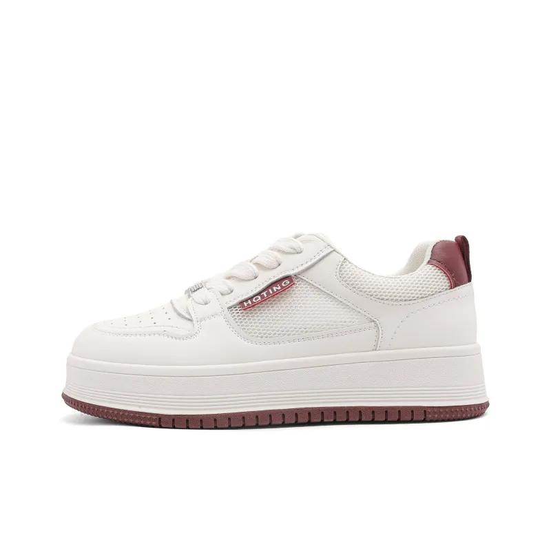 RED DRAGONFLY Breathable Balance Height Increasing Low Top Casual Shoes Women's-5
